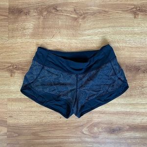 Lululemon Reflective Speed Shorts
